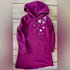 Fleece Hoodie Dress Girls 6